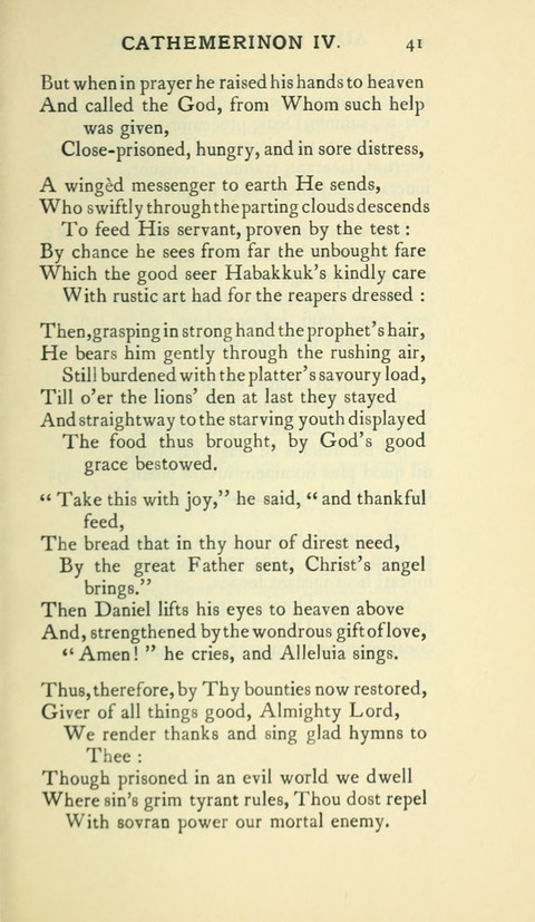 The Hymns of Prudentius: translated by R. Martin Pope page 41