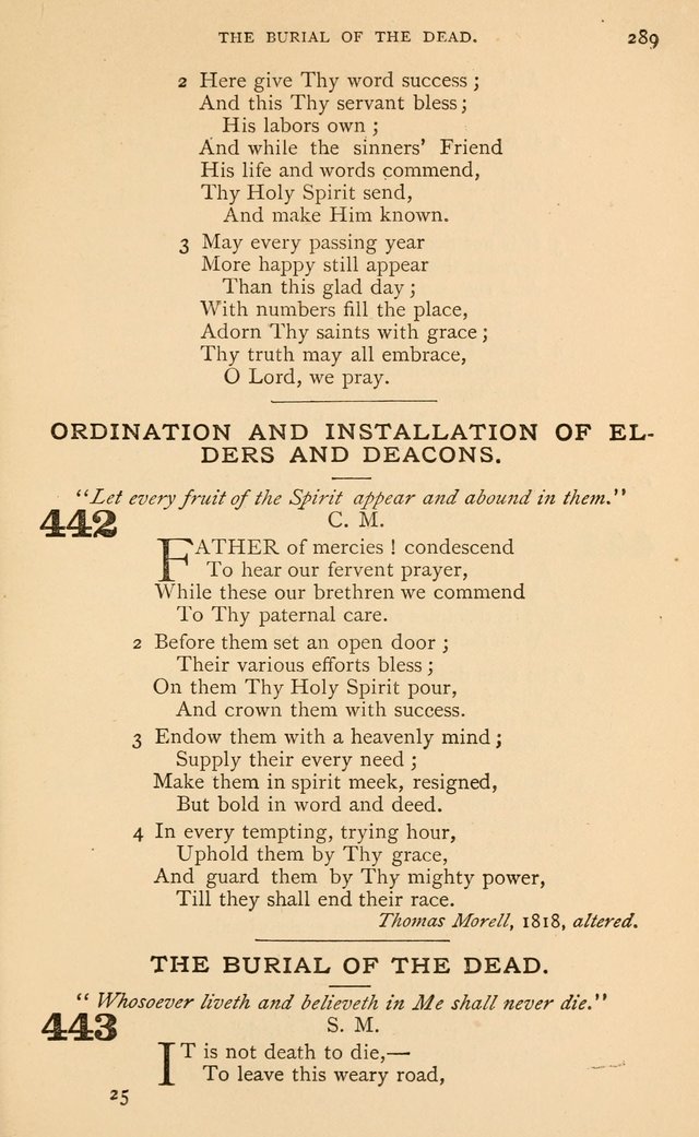 Hymns for the Reformed Church in the United States page 296