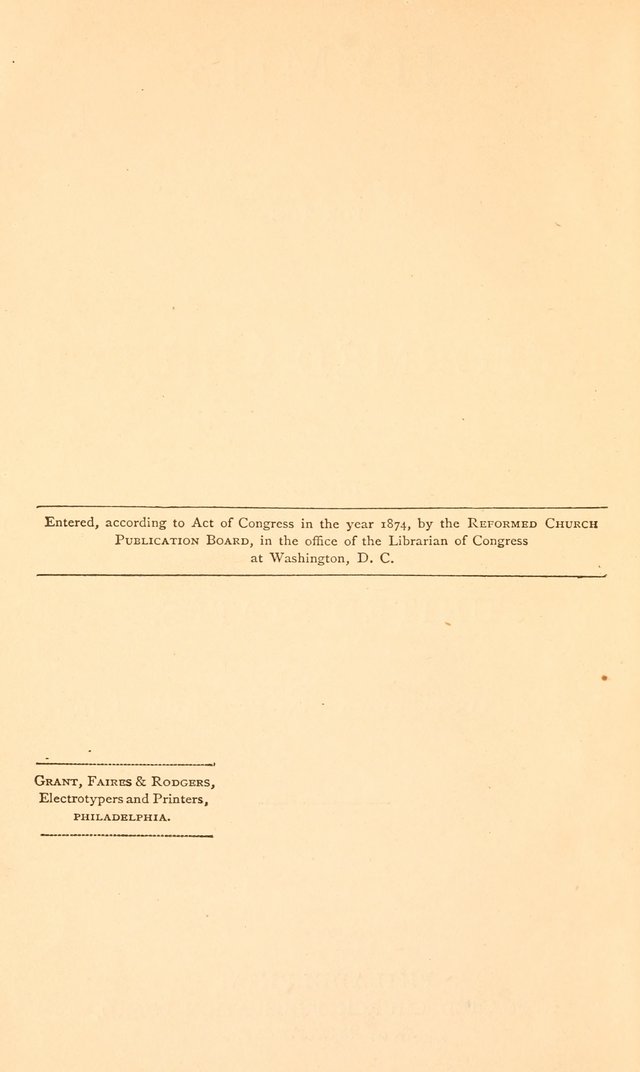 Hymns for the Reformed Church in the United States page 9