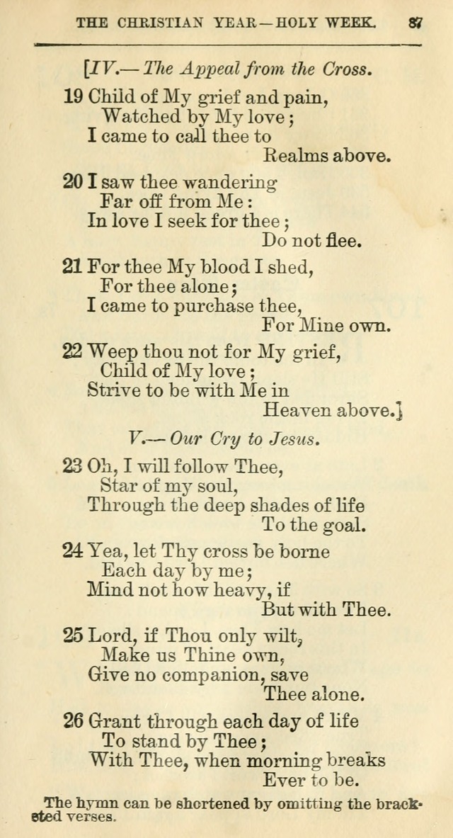 The Hymnal: revised and enlarged as adopted by the General Convention of the Protestant Episcopal Church in the United States of America in the year of our Lord 1892 page 104