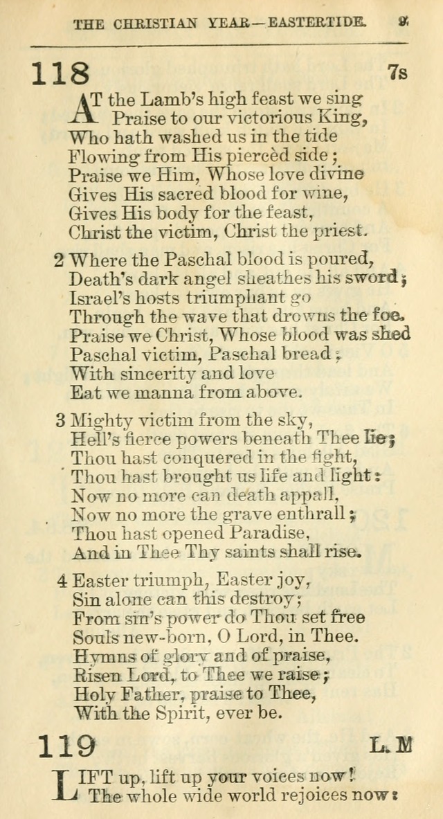 The Hymnal: revised and enlarged as adopted by the General Convention of the Protestant Episcopal Church in the United States of America in the year of our Lord 1892 page 114