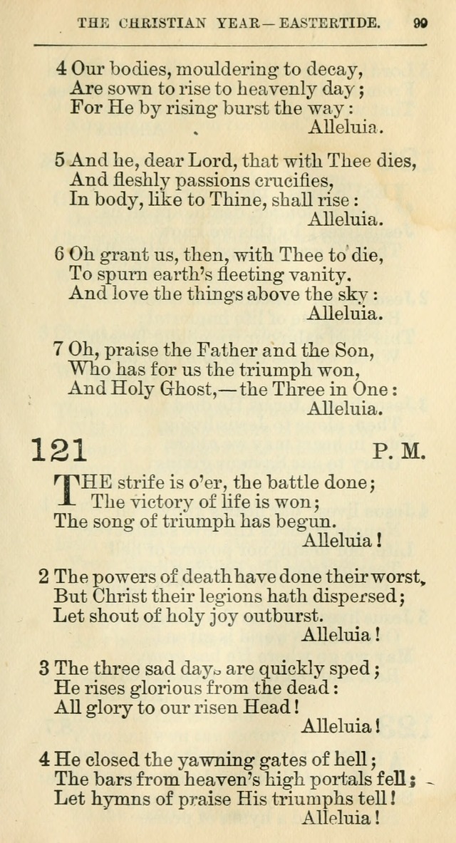 The Hymnal: revised and enlarged as adopted by the General Convention of the Protestant Episcopal Church in the United States of America in the year of our Lord 1892 page 116