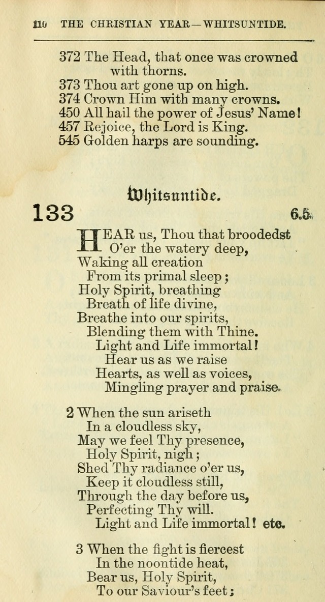 The Hymnal: revised and enlarged as adopted by the General Convention of the Protestant Episcopal Church in the United States of America in the year of our Lord 1892 page 127