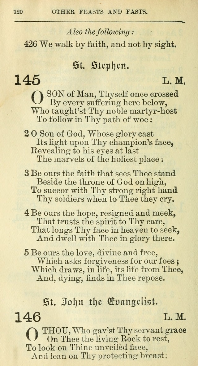 The Hymnal: revised and enlarged as adopted by the General Convention of the Protestant Episcopal Church in the United States of America in the year of our Lord 1892 page 137