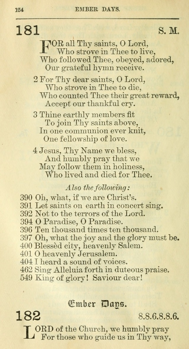 The Hymnal: revised and enlarged as adopted by the General Convention of the Protestant Episcopal Church in the United States of America in the year of our Lord 1892 page 171