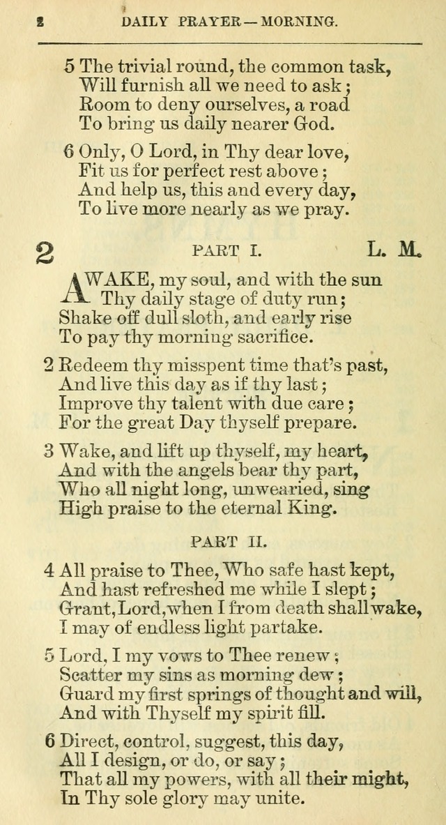 The Hymnal: revised and enlarged as adopted by the General Convention of the Protestant Episcopal Church in the United States of America in the year of our Lord 1892 page 19