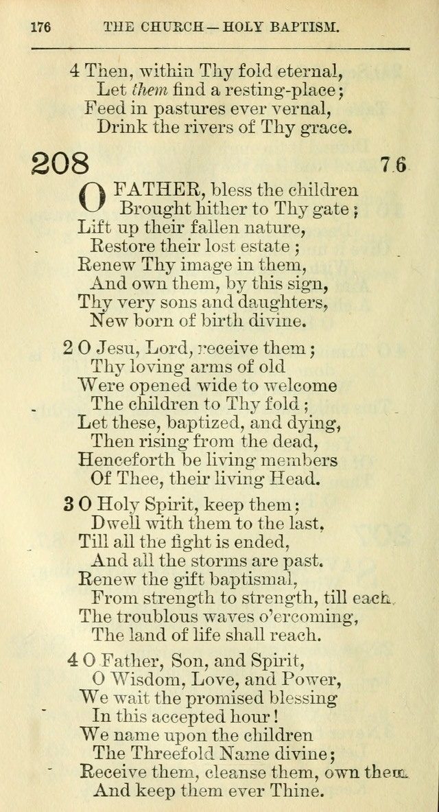 The Hymnal: revised and enlarged as adopted by the General Convention of the Protestant Episcopal Church in the United States of America in the year of our Lord 1892 page 195