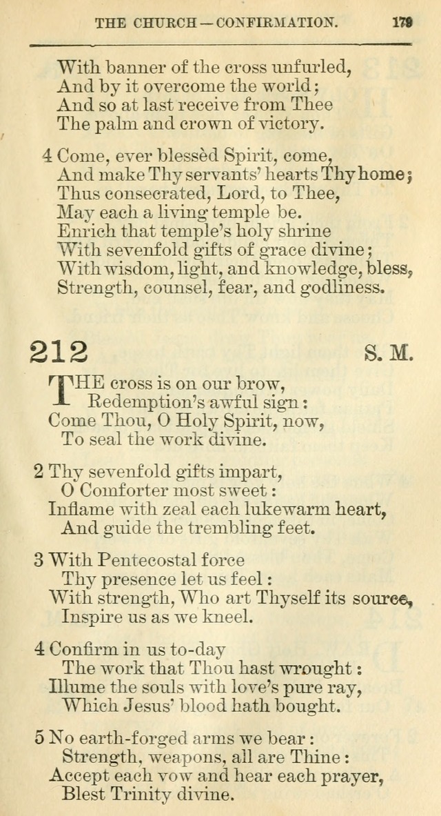 The Hymnal: revised and enlarged as adopted by the General Convention of the Protestant Episcopal Church in the United States of America in the year of our Lord 1892 page 198