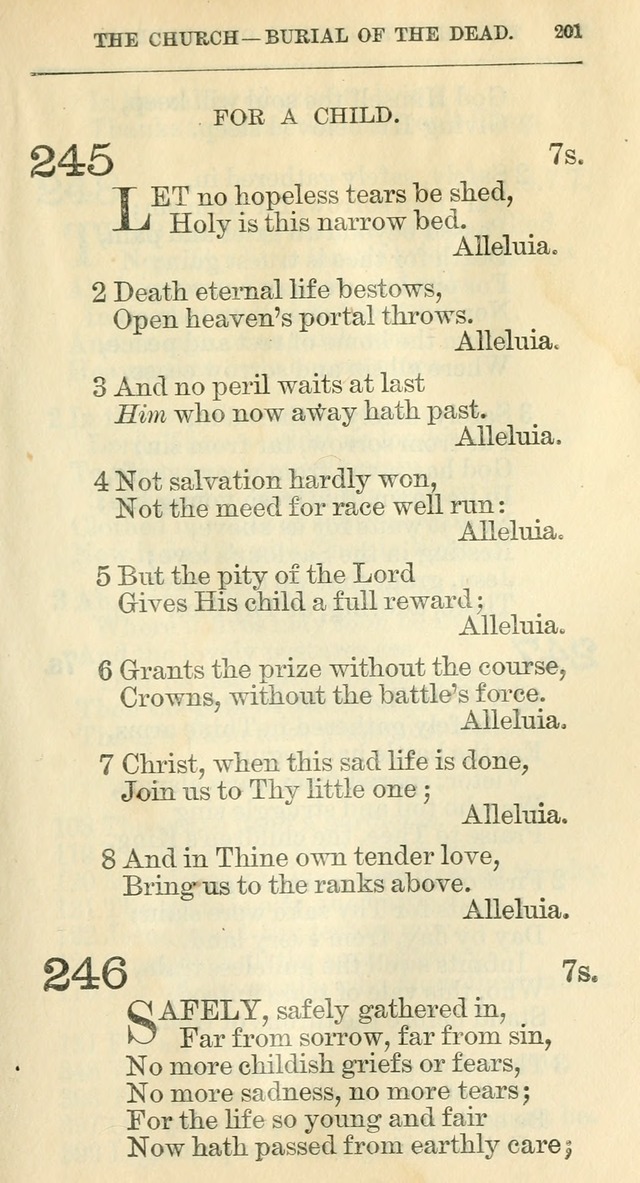 The Hymnal: revised and enlarged as adopted by the General Convention of the Protestant Episcopal Church in the United States of America in the year of our Lord 1892 page 220