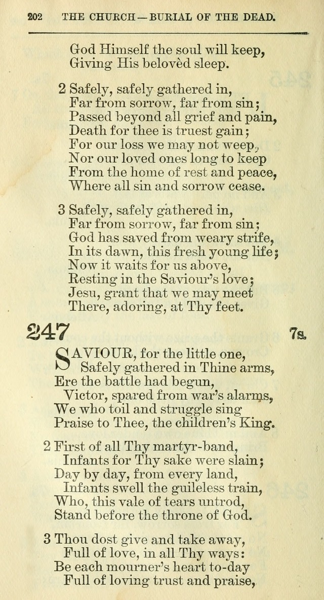 The Hymnal: revised and enlarged as adopted by the General Convention of the Protestant Episcopal Church in the United States of America in the year of our Lord 1892 page 221