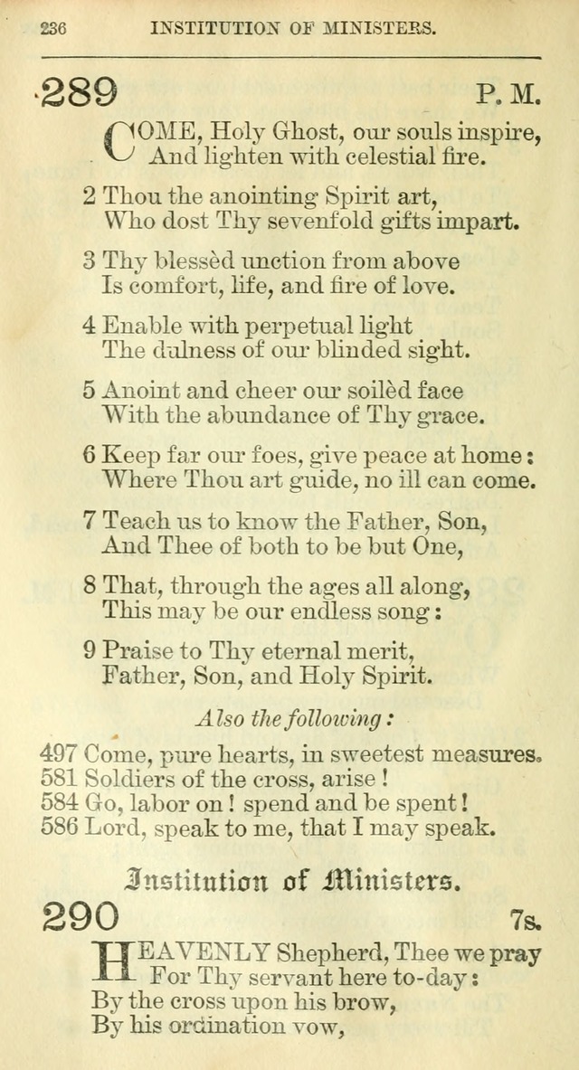 The Hymnal: revised and enlarged as adopted by the General Convention of the Protestant Episcopal Church in the United States of America in the year of our Lord 1892 page 255