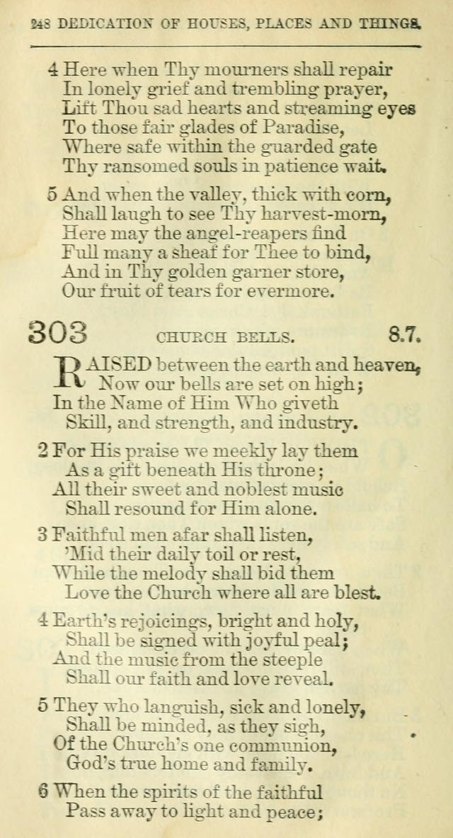 The Hymnal: revised and enlarged as adopted by the General Convention of the Protestant Episcopal Church in the United States of America in the year of our Lord 1892 page 267