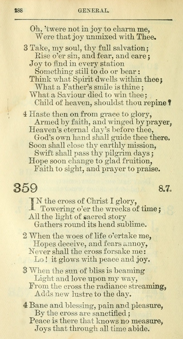 The Hymnal: revised and enlarged as adopted by the General Convention of the Protestant Episcopal Church in the United States of America in the year of our Lord 1892 page 307