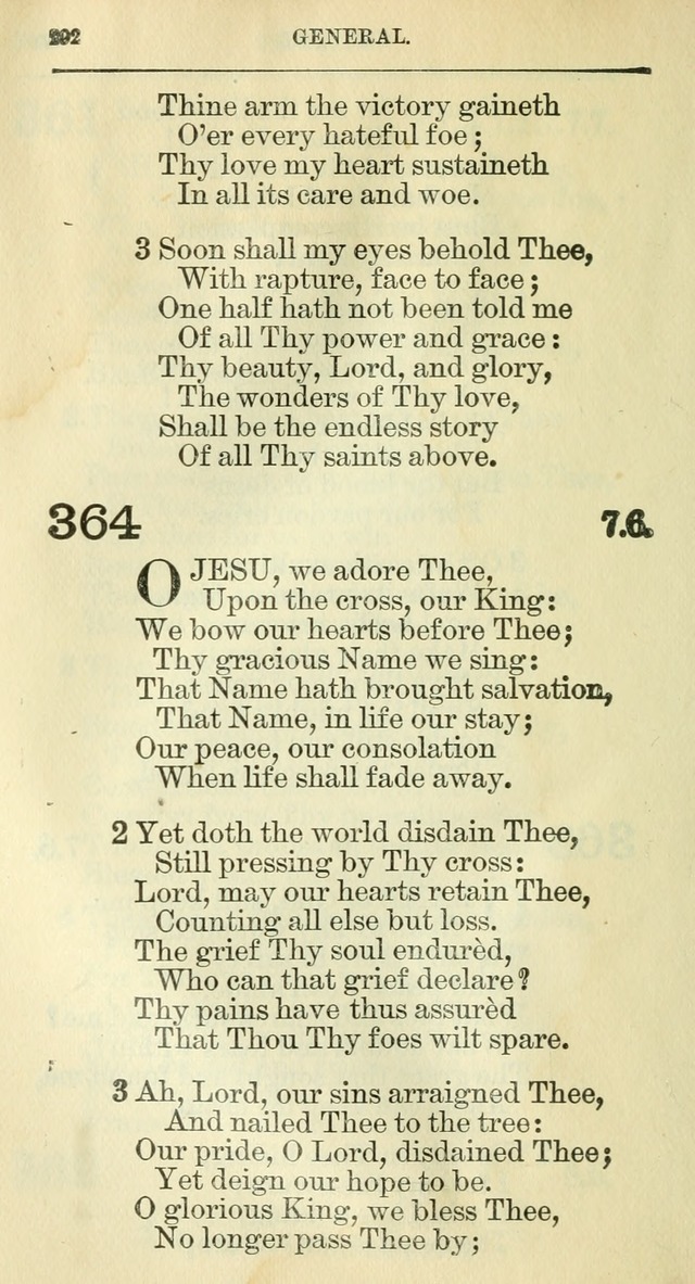 The Hymnal: revised and enlarged as adopted by the General Convention of the Protestant Episcopal Church in the United States of America in the year of our Lord 1892 page 311