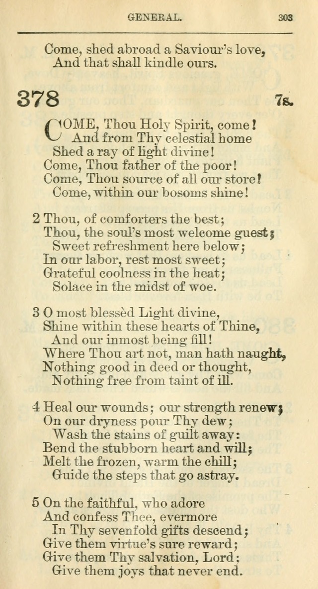 The Hymnal: revised and enlarged as adopted by the General Convention of the Protestant Episcopal Church in the United States of America in the year of our Lord 1892 page 322