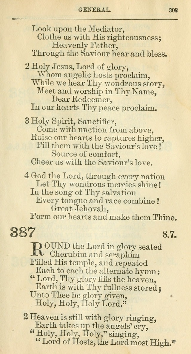 The Hymnal: revised and enlarged as adopted by the General Convention of the Protestant Episcopal Church in the United States of America in the year of our Lord 1892 page 328