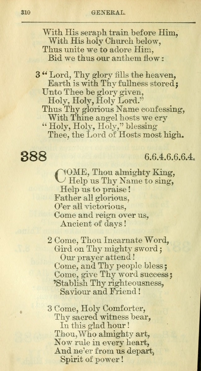 The Hymnal: revised and enlarged as adopted by the General Convention of the Protestant Episcopal Church in the United States of America in the year of our Lord 1892 page 329