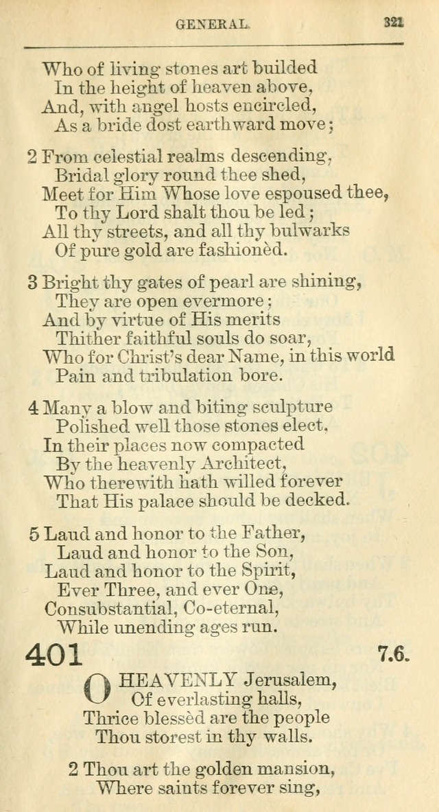 The Hymnal: revised and enlarged as adopted by the General Convention of the Protestant Episcopal Church in the United States of America in the year of our Lord 1892 page 340