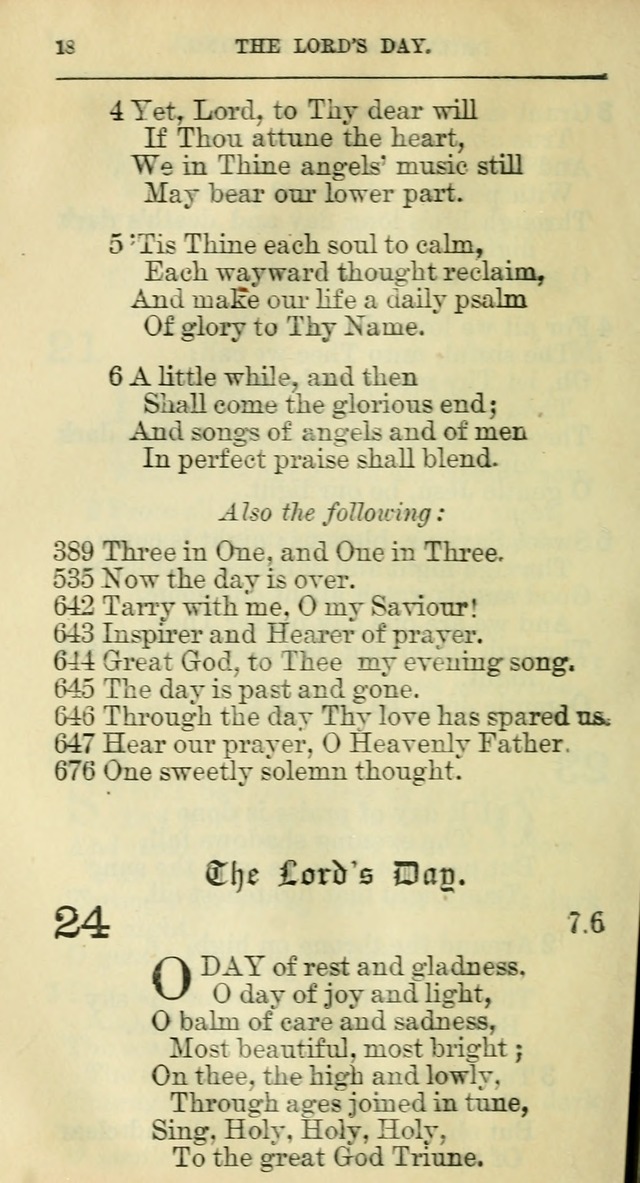 The Hymnal: revised and enlarged as adopted by the General Convention of the Protestant Episcopal Church in the United States of America in the year of our Lord 1892 page 35