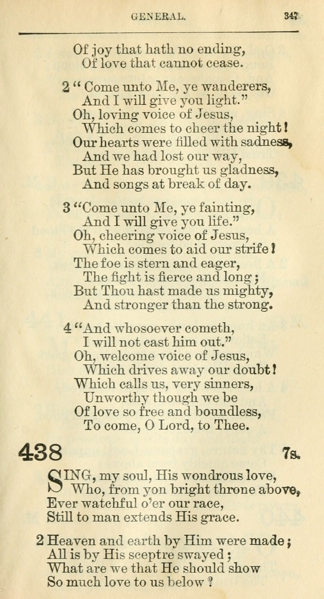 The Hymnal: revised and enlarged as adopted by the General Convention of the Protestant Episcopal Church in the United States of America in the year of our Lord 1892 page 366