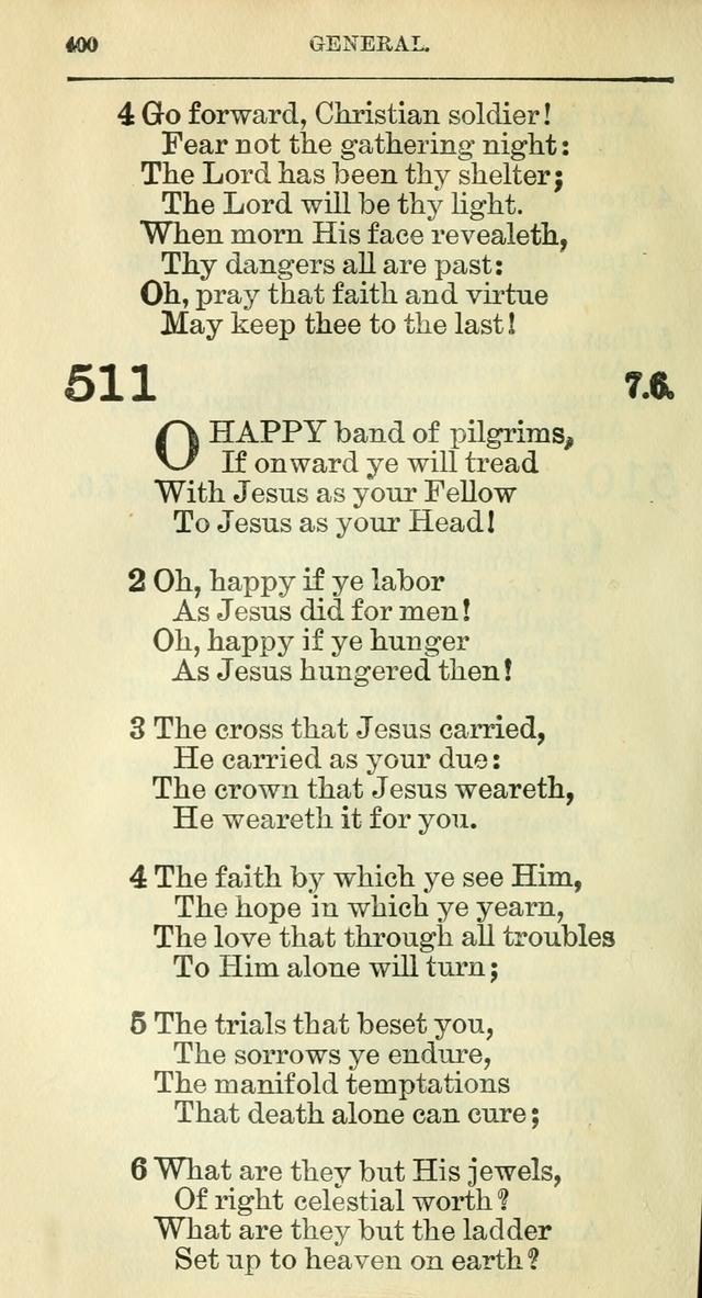 The Hymnal: revised and enlarged as adopted by the General Convention of the Protestant Episcopal Church in the United States of America in the year of our Lord 1892 page 419