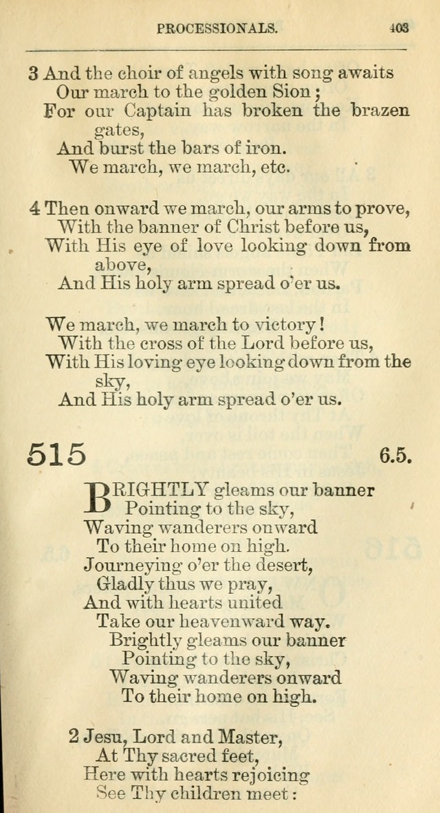 The Hymnal: revised and enlarged as adopted by the General Convention of the Protestant Episcopal Church in the United States of America in the year of our Lord 1892 page 422