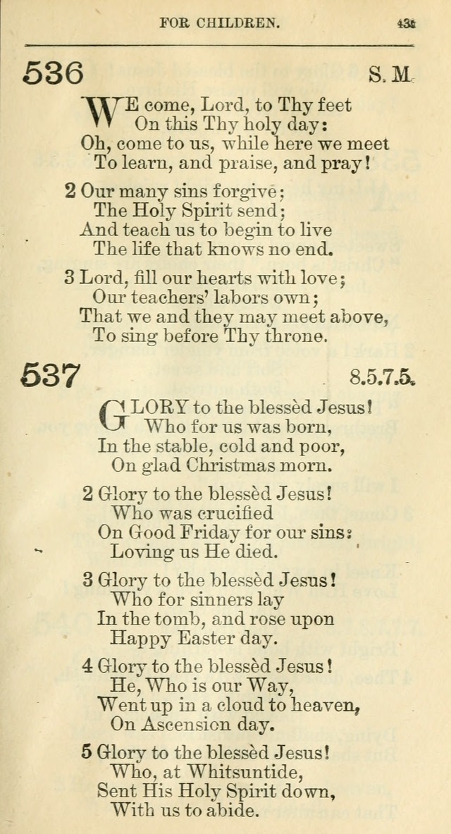 The Hymnal: revised and enlarged as adopted by the General Convention of the Protestant Episcopal Church in the United States of America in the year of our Lord 1892 page 454