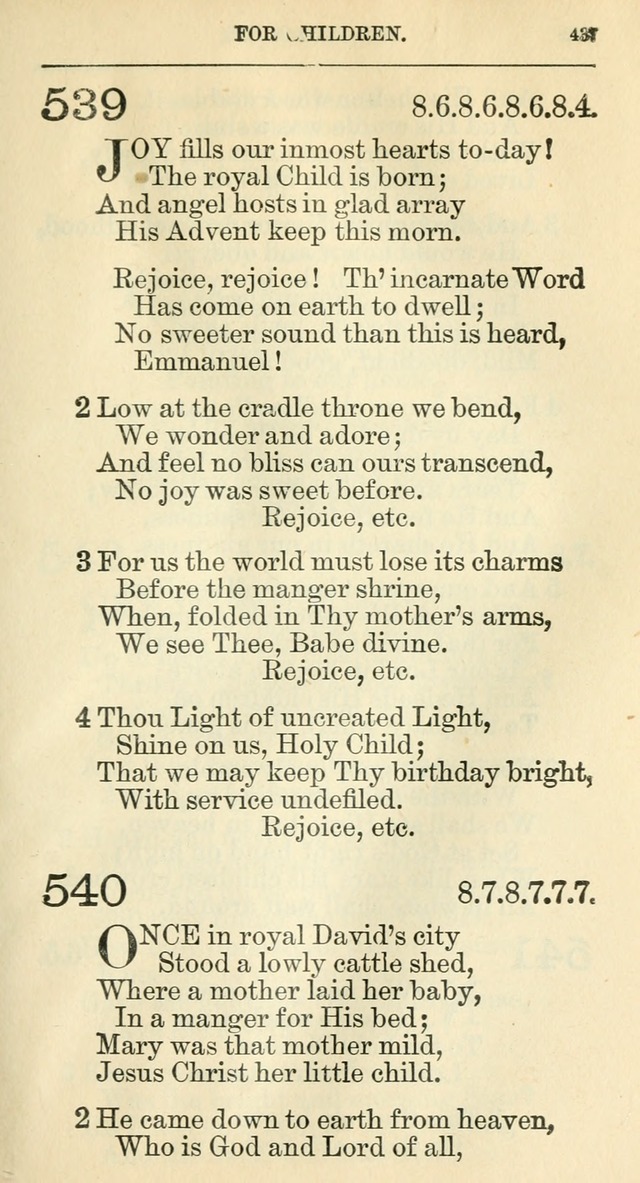 The Hymnal: revised and enlarged as adopted by the General Convention of the Protestant Episcopal Church in the United States of America in the year of our Lord 1892 page 456