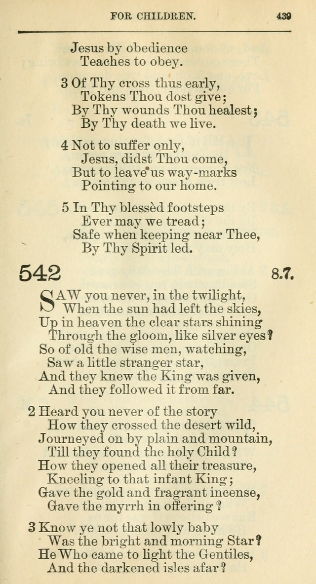 The Hymnal: revised and enlarged as adopted by the General Convention of the Protestant Episcopal Church in the United States of America in the year of our Lord 1892 page 458