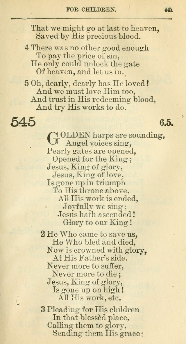 The Hymnal: revised and enlarged as adopted by the General Convention of the Protestant Episcopal Church in the United States of America in the year of our Lord 1892 page 460