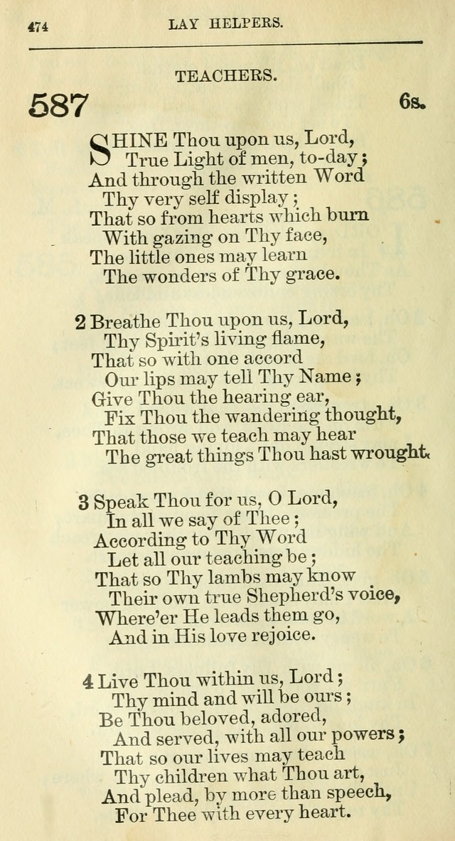 The Hymnal: revised and enlarged as adopted by the General Convention of the Protestant Episcopal Church in the United States of America in the year of our Lord 1892 page 493