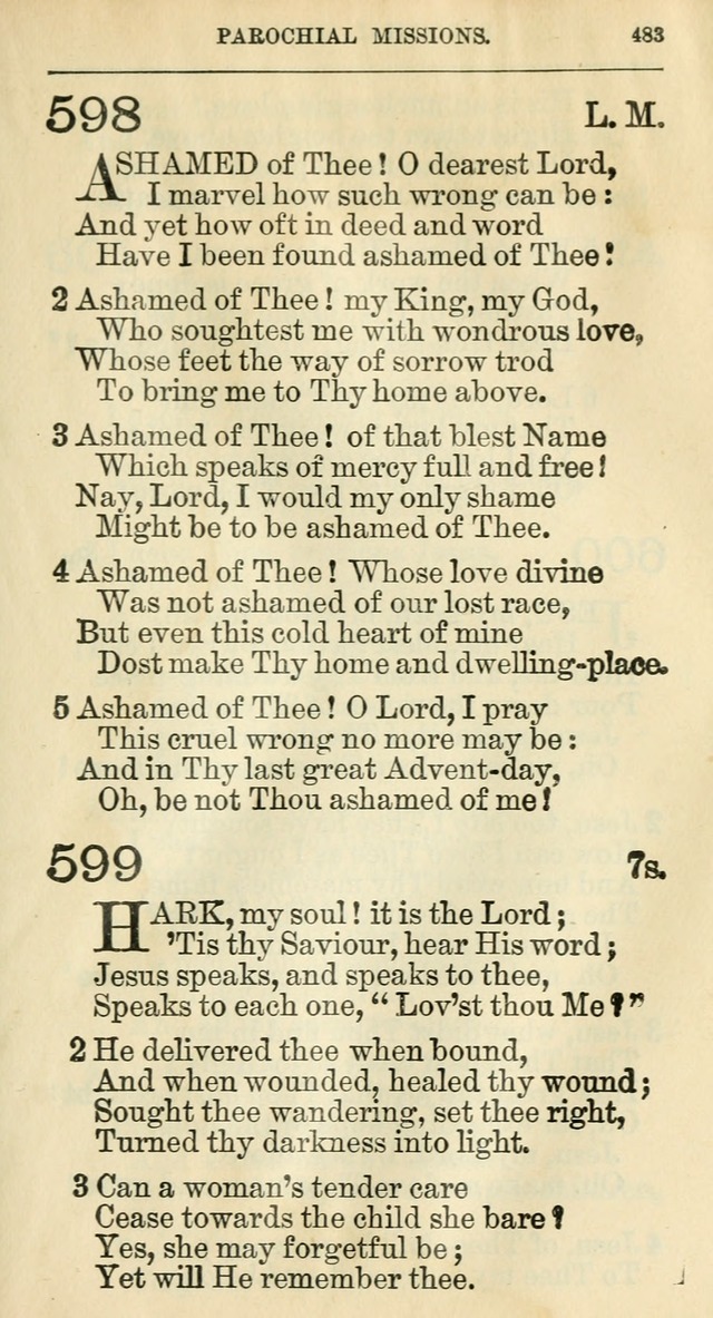 The Hymnal: revised and enlarged as adopted by the General Convention of the Protestant Episcopal Church in the United States of America in the year of our Lord 1892 page 502