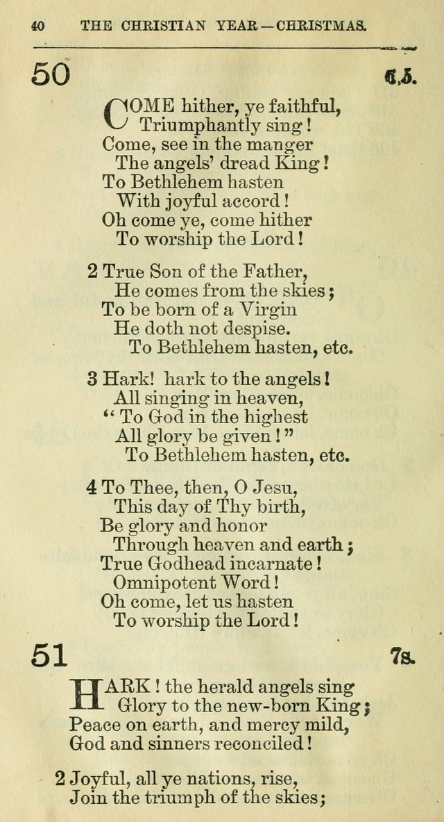 The Hymnal: revised and enlarged as adopted by the General Convention of the Protestant Episcopal Church in the United States of America in the year of our Lord 1892 page 57