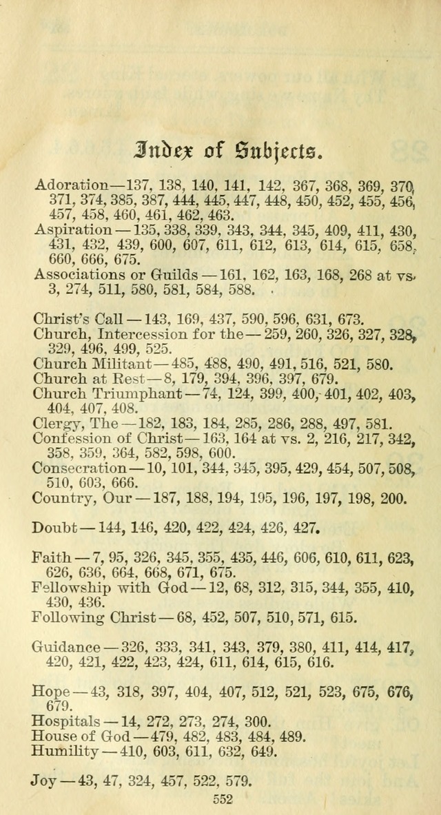 The Hymnal: revised and enlarged as adopted by the General Convention of the Protestant Episcopal Church in the United States of America in the year of our Lord 1892 page 571