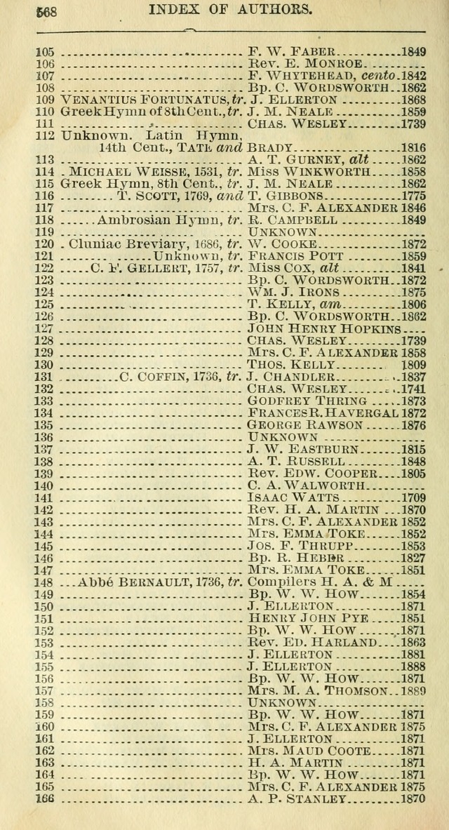 The Hymnal: revised and enlarged as adopted by the General Convention of the Protestant Episcopal Church in the United States of America in the year of our Lord 1892 page 587