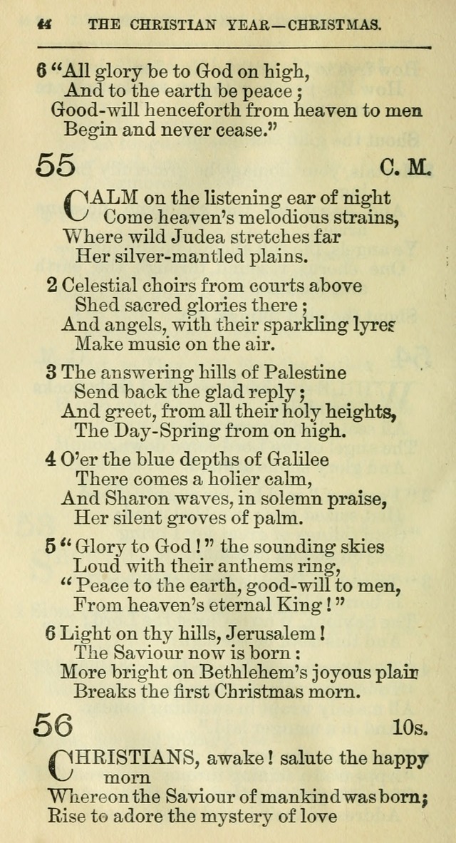 The Hymnal: revised and enlarged as adopted by the General Convention of the Protestant Episcopal Church in the United States of America in the year of our Lord 1892 page 61