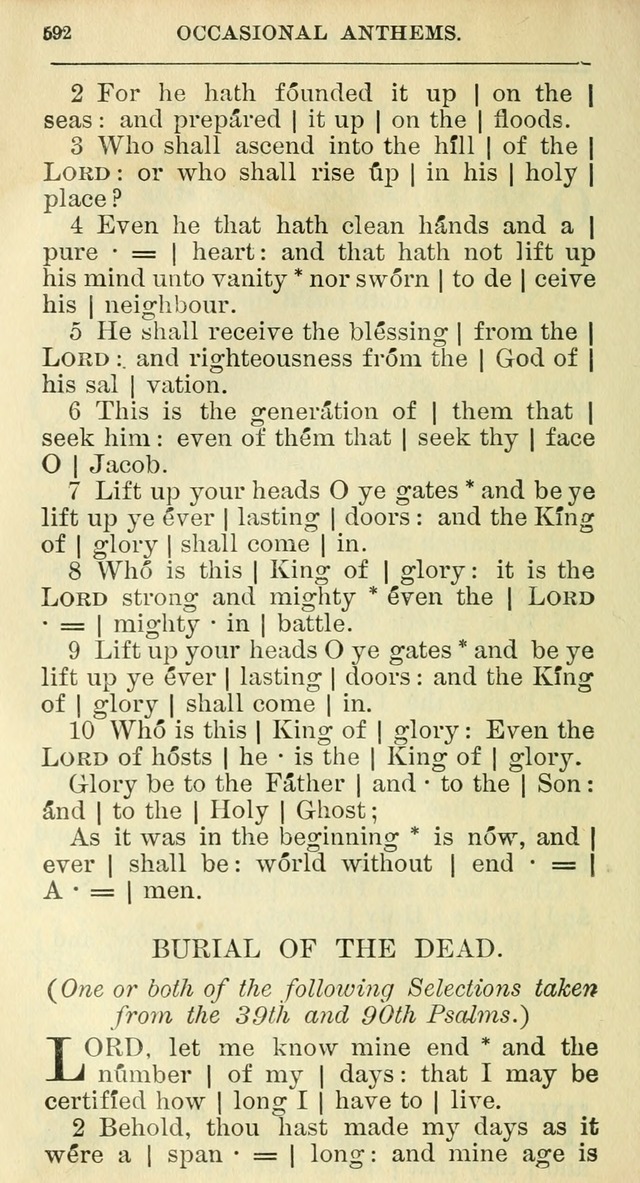 The Hymnal: revised and enlarged as adopted by the General Convention of the Protestant Episcopal Church in the United States of America in the year of our Lord 1892 page 611