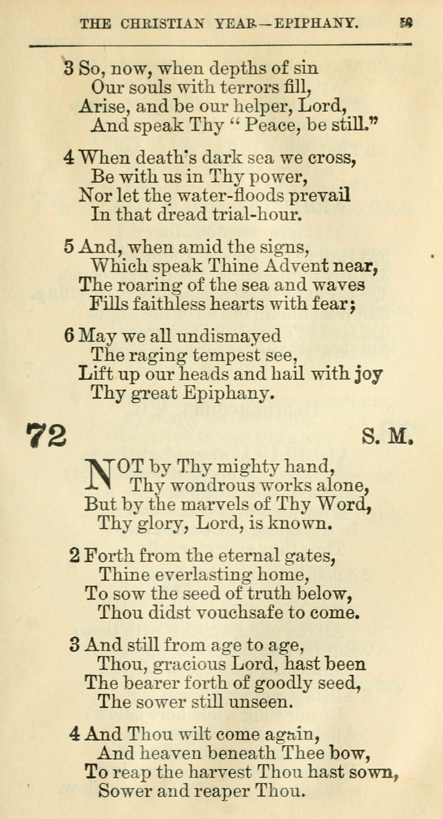 The Hymnal: revised and enlarged as adopted by the General Convention of the Protestant Episcopal Church in the United States of America in the year of our Lord 1892 page 76