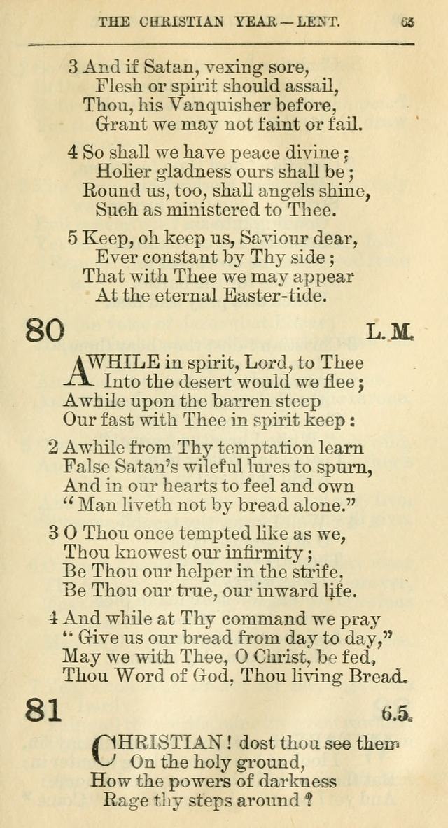 The Hymnal: revised and enlarged as adopted by the General Convention of the Protestant Episcopal Church in the United States of America in the year of our Lord 1892 page 82