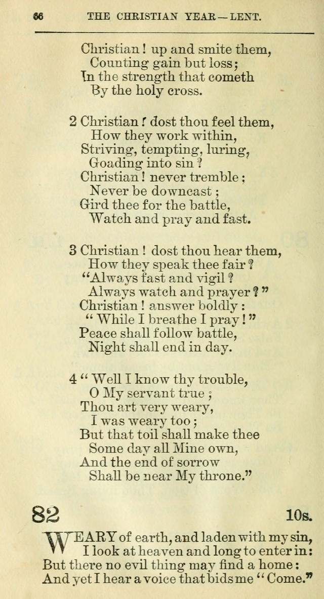 The Hymnal: revised and enlarged as adopted by the General Convention of the Protestant Episcopal Church in the United States of America in the year of our Lord 1892 page 83