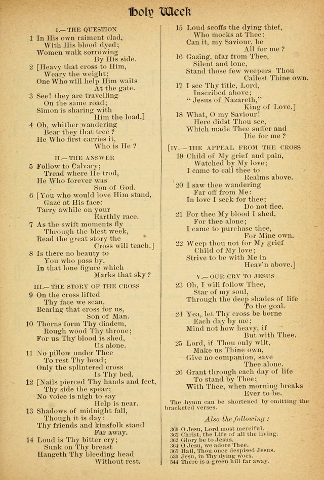 The Hymnal: revised and enlarged as adopted by the General Convention of the Protestant Episcopal Church in the United States of America in the of our Lord 1892..with music, as used in Trinity Church page 125