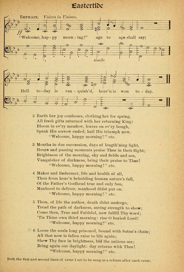 The Hymnal: revised and enlarged as adopted by the General Convention of the Protestant Episcopal Church in the United States of America in the of our Lord 1892..with music, as used in Trinity Church page 129