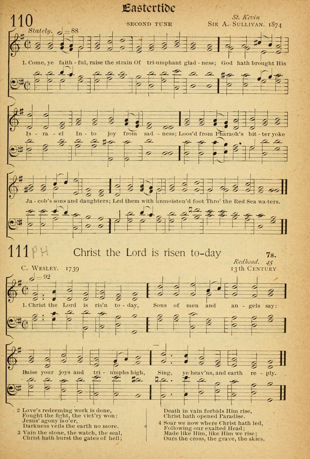 The Hymnal: revised and enlarged as adopted by the General Convention of the Protestant Episcopal Church in the United States of America in the of our Lord 1892..with music, as used in Trinity Church page 131