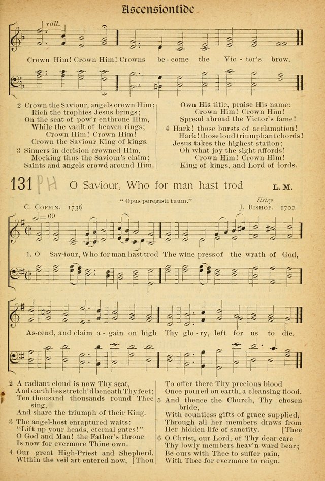 The Hymnal: revised and enlarged as adopted by the General Convention of the Protestant Episcopal Church in the United States of America in the of our Lord 1892..with music, as used in Trinity Church page 155