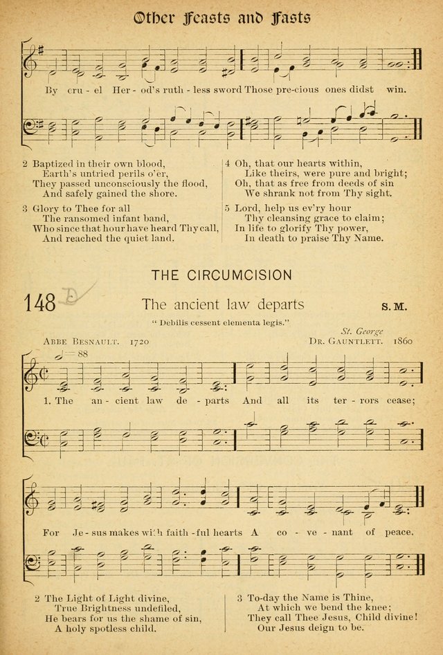 The Hymnal: revised and enlarged as adopted by the General Convention of the Protestant Episcopal Church in the United States of America in the of our Lord 1892..with music, as used in Trinity Church page 171