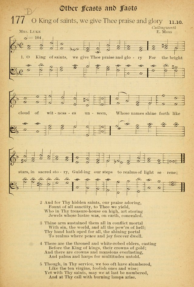 The Hymnal: revised and enlarged as adopted by the General Convention of the Protestant Episcopal Church in the United States of America in the of our Lord 1892..with music, as used in Trinity Church page 203