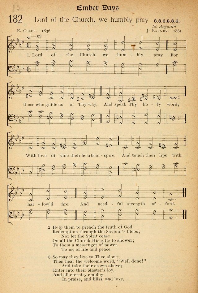 The Hymnal: revised and enlarged as adopted by the General Convention of the Protestant Episcopal Church in the United States of America in the of our Lord 1892..with music, as used in Trinity Church page 210