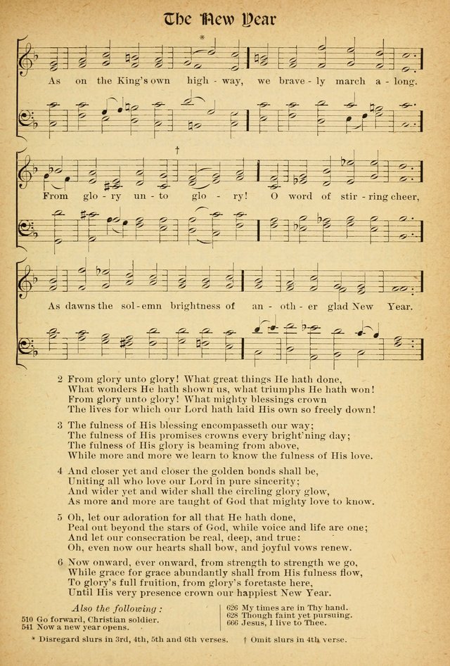 The Hymnal: revised and enlarged as adopted by the General Convention of the Protestant Episcopal Church in the United States of America in the of our Lord 1892..with music, as used in Trinity Church page 233