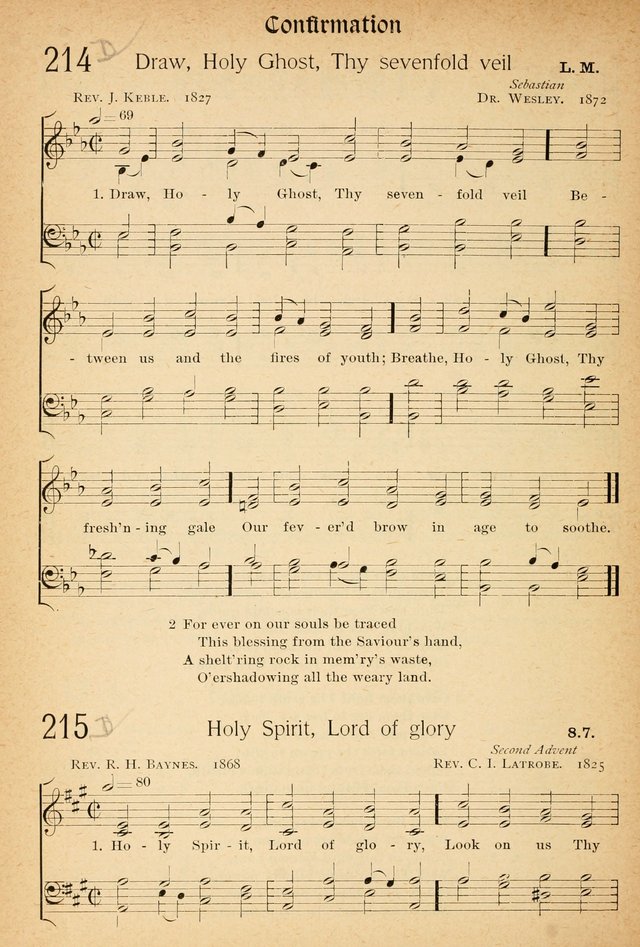 The Hymnal: revised and enlarged as adopted by the General Convention of the Protestant Episcopal Church in the United States of America in the of our Lord 1892..with music, as used in Trinity Church page 242