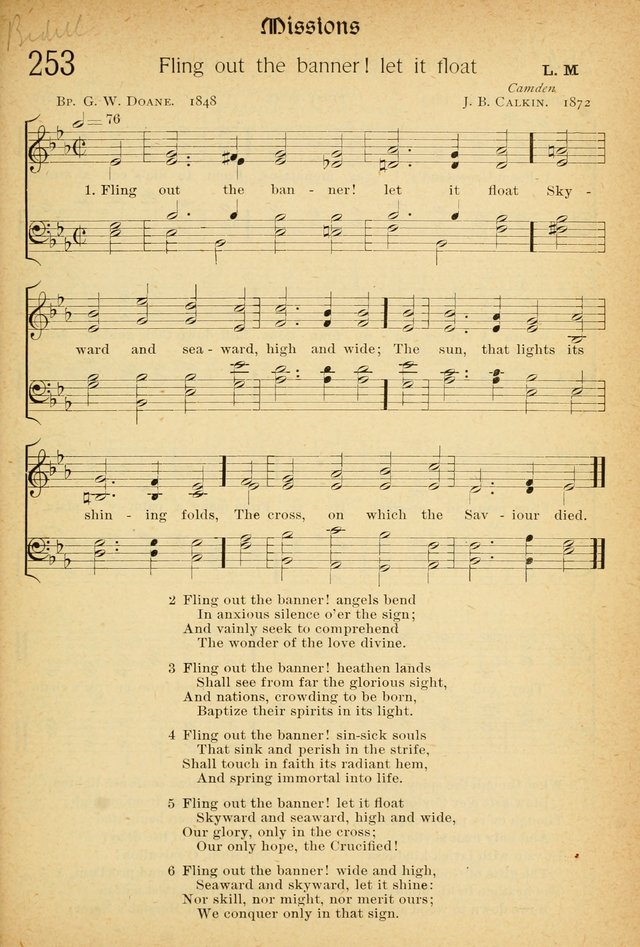 The Hymnal: revised and enlarged as adopted by the General Convention of the Protestant Episcopal Church in the United States of America in the of our Lord 1892..with music, as used in Trinity Church page 289